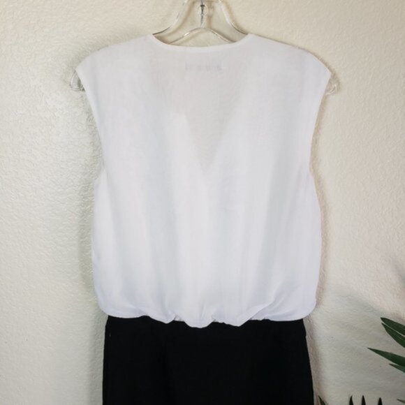 Black Halo White and Black Mini Dress - Picture 10 of 10